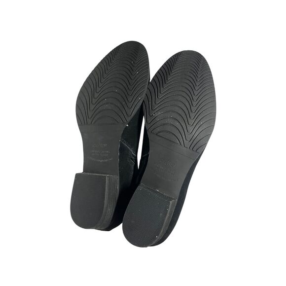 SoftMoc by College Waterproof Suede Black Ankle Boots Women’s Size 8M - Picture 7 of 13